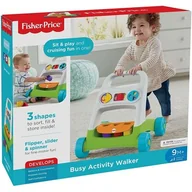 Pchacze - Fisher Price Pierwszy Chodzik Pchacz Sorter FYK65 - miniaturka - grafika 1