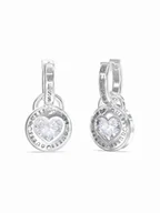 Kolczyki - Kolczyki Guess Rooling Hearts JUBE03351JWRHT/U - miniaturka - grafika 1