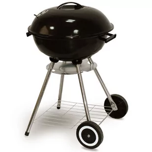 Ogrodowy Grill Węglowy, Okrągły Z Popielnikiem I Pokrywą - Grille - miniaturka - grafika 1