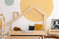 Łóżka dla dzieci i młodzieży - Łóżko dziecięce LUNA B 80x180 sosna - miniaturka - grafika 1