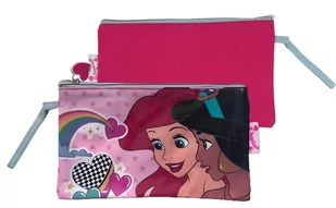 Piórnik Saszetka Kosmetyczka  Księżniczki Disney'a Ariel Jasmina 24/15 Cm - Piórniki - miniaturka - grafika 1