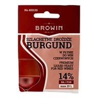 Domowy wyrób alkoholu - Drożdże do wina Burgund 20 ml Browin - miniaturka - grafika 1