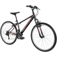 Rowery - Rower górski MTB INDIANA X-Pulser 1.6 Steel U15 26 cali męski Czarno-czerwony - miniaturka - grafika 1