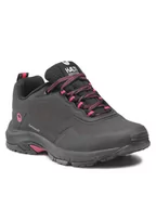 Buty trekkingowe damskie - Halti Trekkingi Fara Low 2 Dx 054-2621 Czarny - miniaturka - grafika 1
