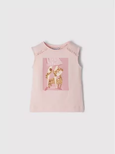 Mayoral Bluzka 3051 Różowy Regular Fit - Bluzy dla chłopców - miniaturka - grafika 1