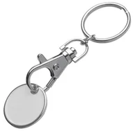 Breloki - Brelok metalowy ARRAS biały - miniaturka - grafika 1