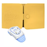 Elektroniczne nianie i monitory oddechu - SNUZA Hero MD + mata do usypiania Natulino SLEEPYBUMP™ żółta - miniaturka - grafika 1