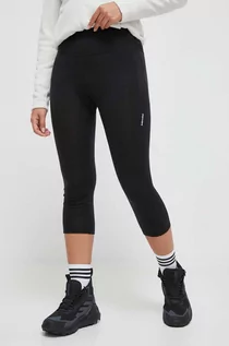 Spodnie sportowe damskie - Icebreaker legginsy funkcyjne Fastray kolor czarny - grafika 1