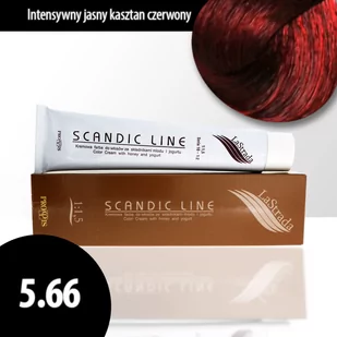 SCANDIC Line Profis lastrada farba do włosów 100ML 5.66 - Farby do włosów i szampony koloryzujące - miniaturka - grafika 1