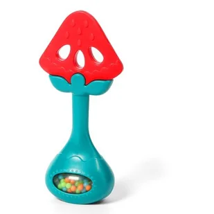 BABYONO Babyono edukacyjny gryzak z grzechotką TASTY WATERMELON 499/02 - Gryzaki dla dzieci - miniaturka - grafika 1