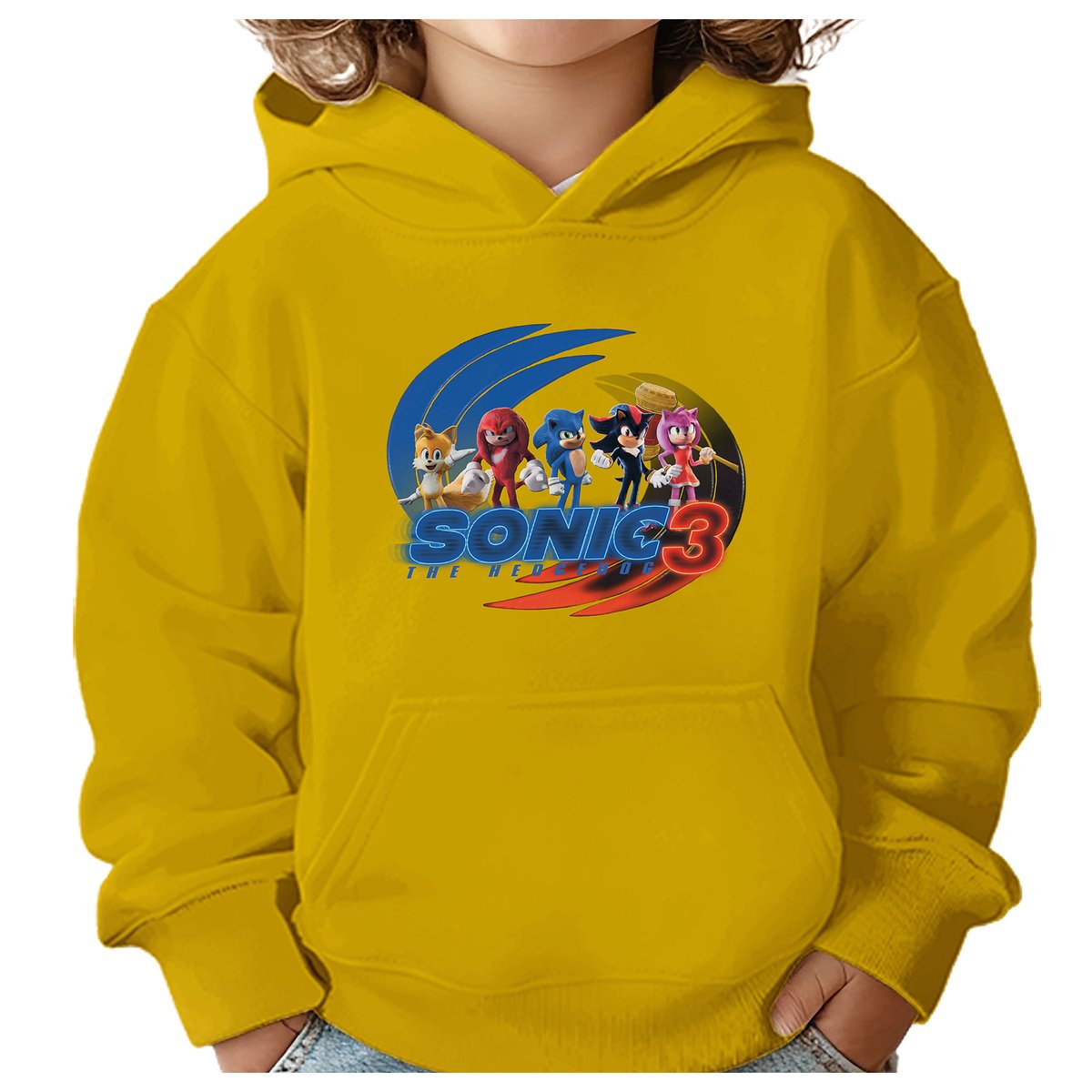 BLUZA DZIECIĘCA SONIC 3 104 CHŁOPIĘCA DZIEWCZĘCA PREZENT