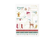 Scrapbooking - Naklejki Świąteczne Mikołaj, Mix - miniaturka - grafika 1