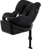 Foteliki samochodowe - Cybex Sirona Gi i-Size Obrotowy 360° Fotelik Samochodowy 0-20kg Moon Black (Comfort) - miniaturka - grafika 1