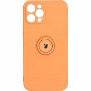 Etui i futerały do telefonów - Bizon Etui Case Silicone Ring iPhone 12 Pro Max pomarańczowe BCSRIP12PMOR - miniaturka - grafika 1