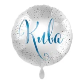 Balony i akcesoria - Balon imienny foliowy Kuba okrągły pakowany 43 cm - miniaturka - grafika 1