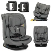 Foteliki samochodowe - FOTELIK 40-150 CM 0-36kg I-SIZE OBROTOWY ISOFIX 360 LORELLI RODEO SZARY - miniaturka - grafika 1