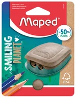 Przybory szkolne - Temperówka Smiling Planet 2 otwory MAPED - miniaturka - grafika 1