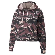 Bluzy sportowe damskie - Damska bluza z kapturem Puma Modern Sports AOP - miniaturka - grafika 1