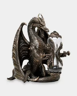 Strażnik Czasu Smok z Klepsydrą - Figurki dekoracyjne - miniaturka - grafika 1