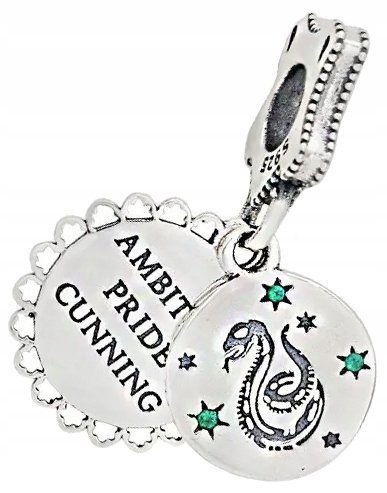 Charms Zawieszka Charms Slytherin Harry Potter Charmsy Trusky