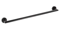 Wieszaki łazienkowe - Sapho X-Round - Wieszak na ręcznik, długość 66 cm, kolor czarny XR404B - miniaturka - grafika 1