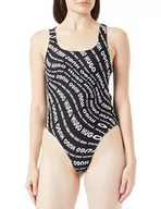 Stroje kąpielowe - BOSS Damski strój kąpielowy Swirly, czarny (Black1), 3XL - miniaturka - grafika 1