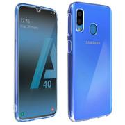 Etui i futerały do telefonów - Etui i zabezpieczenie ekranu ze szkła hartowanego przezroczyste Samsung Galaxy A40 - miniaturka - grafika 1