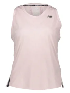 New Balance Top funkcyjny w kolorze jasnoróżowym - Koszulki i topy damskie - miniaturka - grafika 1