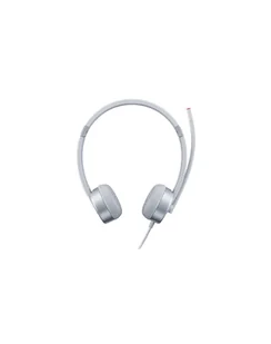 Lenovo Headset 100 Stereo Analogue Silver - Słuchawki - miniaturka - grafika 1
