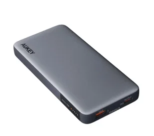 Aukey PB-Y41, 10000mAh, 30W (szary) - Powerbanki - miniaturka - grafika 2
