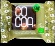 Zdrowa żywność - Cocoa CZEKOLADA CIEMNA 65% Z ORZECHAMI LASKOWYMI BIO 25 g - miniaturka - grafika 1