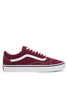 Vans Tenisówki Old Skool VN000CR5ZCF1 Bordowy - Trampki damskie - miniaturka - grafika 1
