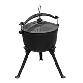 Kociołki - Activa Kociołek myśliwski ACTIVA, czarny, 7,5 l - miniaturka - grafika 1