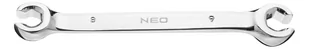 NEO-TOOLS Klucz oczkowy 09-141 półotwarty 8 x 9 mm - Klucze i nasadki - miniaturka - grafika 2
