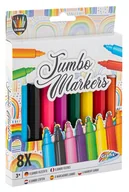 Etykiety samoprzylepne i bloki etykiet - 8 Markerów Jumbo - miniaturka - grafika 1