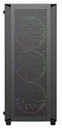 VeinX case BR15A Mid Tower, bez zdroje, 2x USB3.0, 1x USB2.0, 4x 120mm ARGB Fan, 1x ARGB Controller, černá VX-BR15A