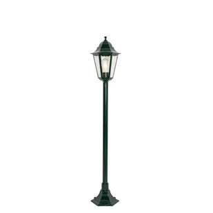 QAZQA Klasyczna stojąca lampa zewnętrzna ciemnozielona 125 cm IP44 - Nowy Orlean - Lampy ogrodowe - miniaturka - grafika 1