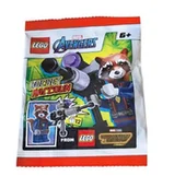Klocki - Lego Super Heroes Zestaw - Rocket Raccoon 242404 Polybag Klocki - miniaturka - grafika 1