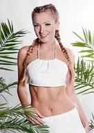 Bielizna sportowa damska - Biustonosz na saunę BEMBEA w 100% naturalna bawełna Yeye Biały S - miniaturka - grafika 1