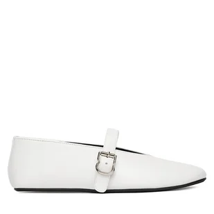 Baleriny Badura ELAN-V1860-131-1 Biały - Baleriny - miniaturka - grafika 1