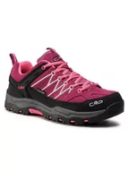 Buty trekkingowe męskie - CMP Trekkingi Kids Rigel Low Trekking Shoes Wp 3Q13244J Różowy - miniaturka - grafika 1