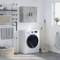 Szafki na klucze - Vidaxl Szafka Wisząca, Betonowa Szarość, 60X31X60 cm - miniaturka - grafika 1