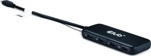 Club3D USB Hub Typ C > 4x USB Typ C 10 Gb/s +100 W PD St/Bus detaliczny - Huby USB - miniaturka - grafika 1