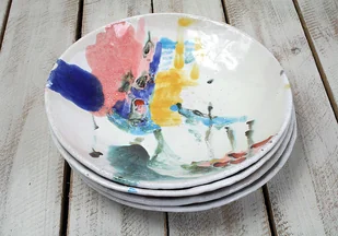 Venice - misa malowana - Miski i półmiski - miniaturka - grafika 1