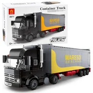 Samochody i pojazdy dla dzieci - Klocki Auto dostawcze z naczepą 352 ele ZA3844 - miniaturka - grafika 1