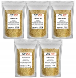 KASZA JAGLANA 5kg Polska naturalna lekkostrawna wysoka jakość Kol-Pol - Kasza - miniaturka - grafika 1