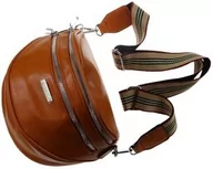 Nerki - Torebka przewieszka nerka saszetka ruda NER S-21 VERSOLI - miniaturka - grafika 1