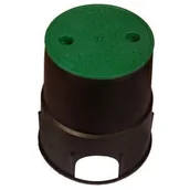 Inne akcesoria do nawadniania - RAIN Skrzynka zaworowa OKRĄGŁA 2 ZAWORY RAIN - miniaturka - grafika 1