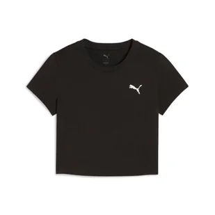 Koszulka Puma Wardrobe Ess Baby - Koszulki sportowe damskie - miniaturka - grafika 1