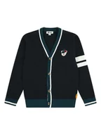 Swetry dla chłopców - Steiff Kardigan w kolorze czarnym - miniaturka - grafika 1